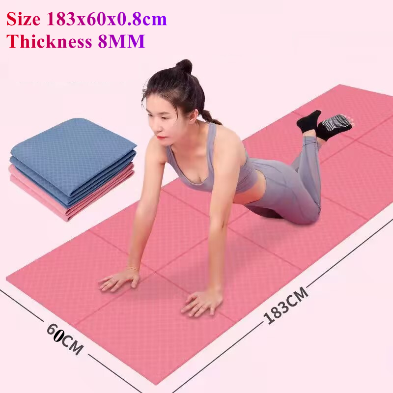 Pilates Yoga For Beginners - Falten Sie tragbare 183 x 60