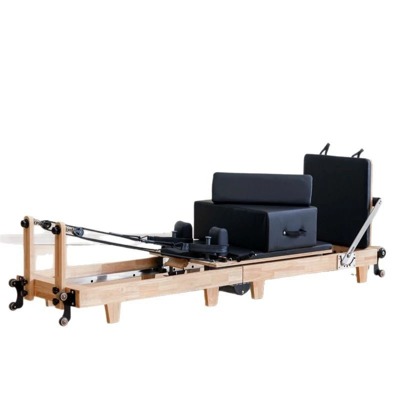 Pilates Yoga Same - Pilates Core-Bett, faltbar, Eichenholz, für Zuhause,
