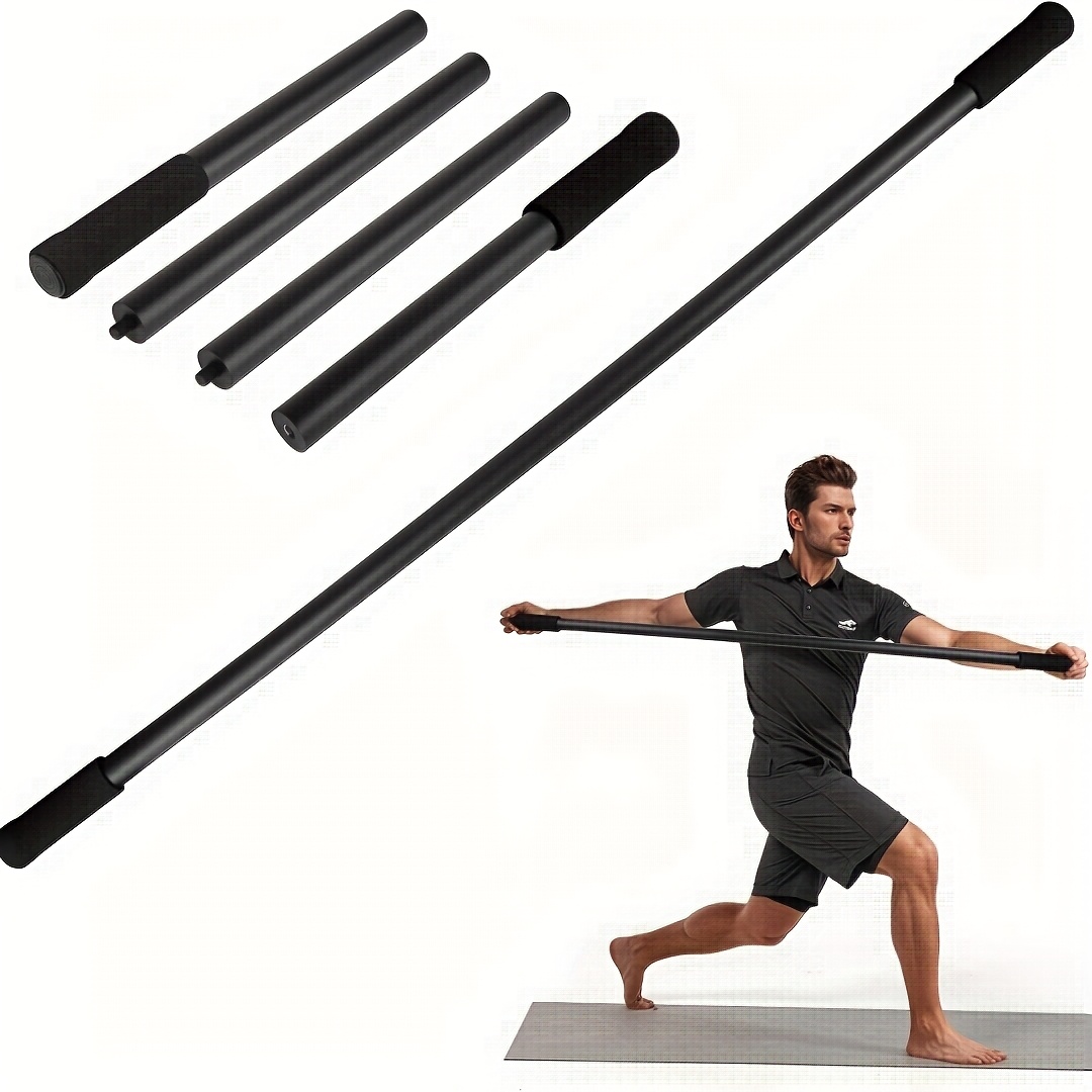 Pilates Yoga Equipment - Abnehmbarer Yoga-Stab mit Verstellbarer Länge Pilates