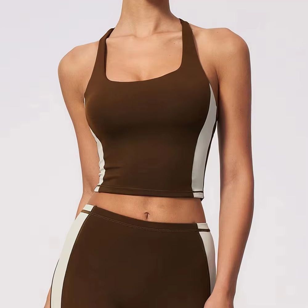 Damen Neckholder-Top mit Farbb – Pilates Yoga Block Bewertung und Preis