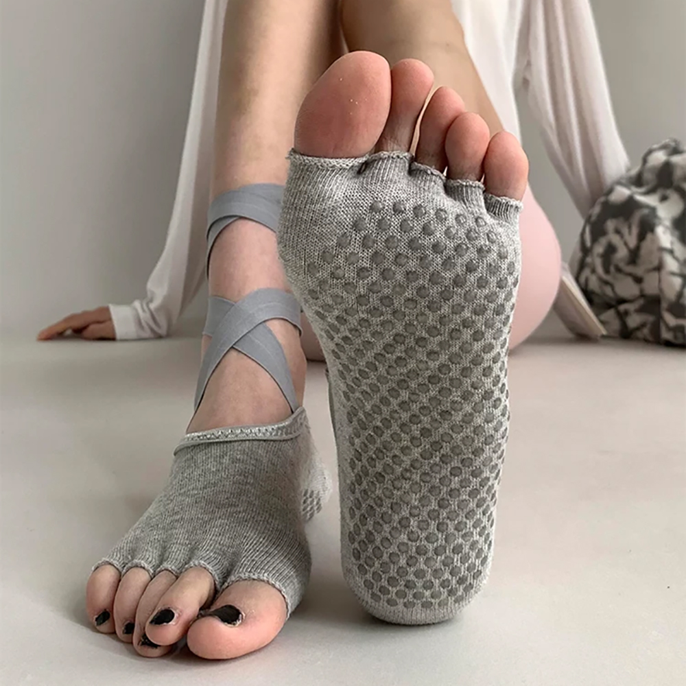 Damen Pilates Yoga Zehensocken – Youtube Yoga Pilates Bewertung und Preis