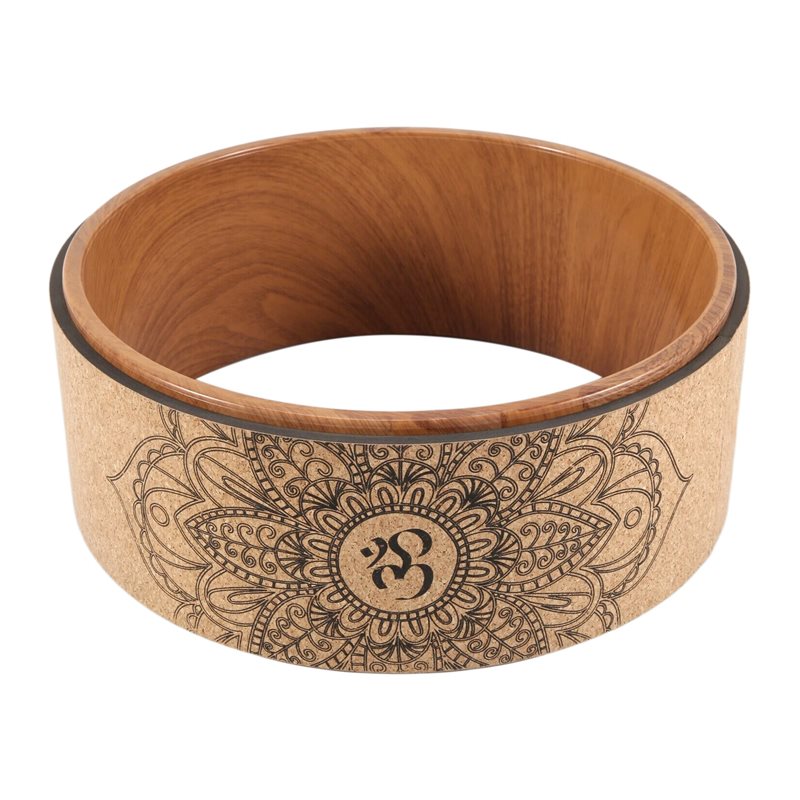 A65G-Kork-Yoga-Rad für Yoga-Po – Yoga Wheel Dharma Bewertung und Preis