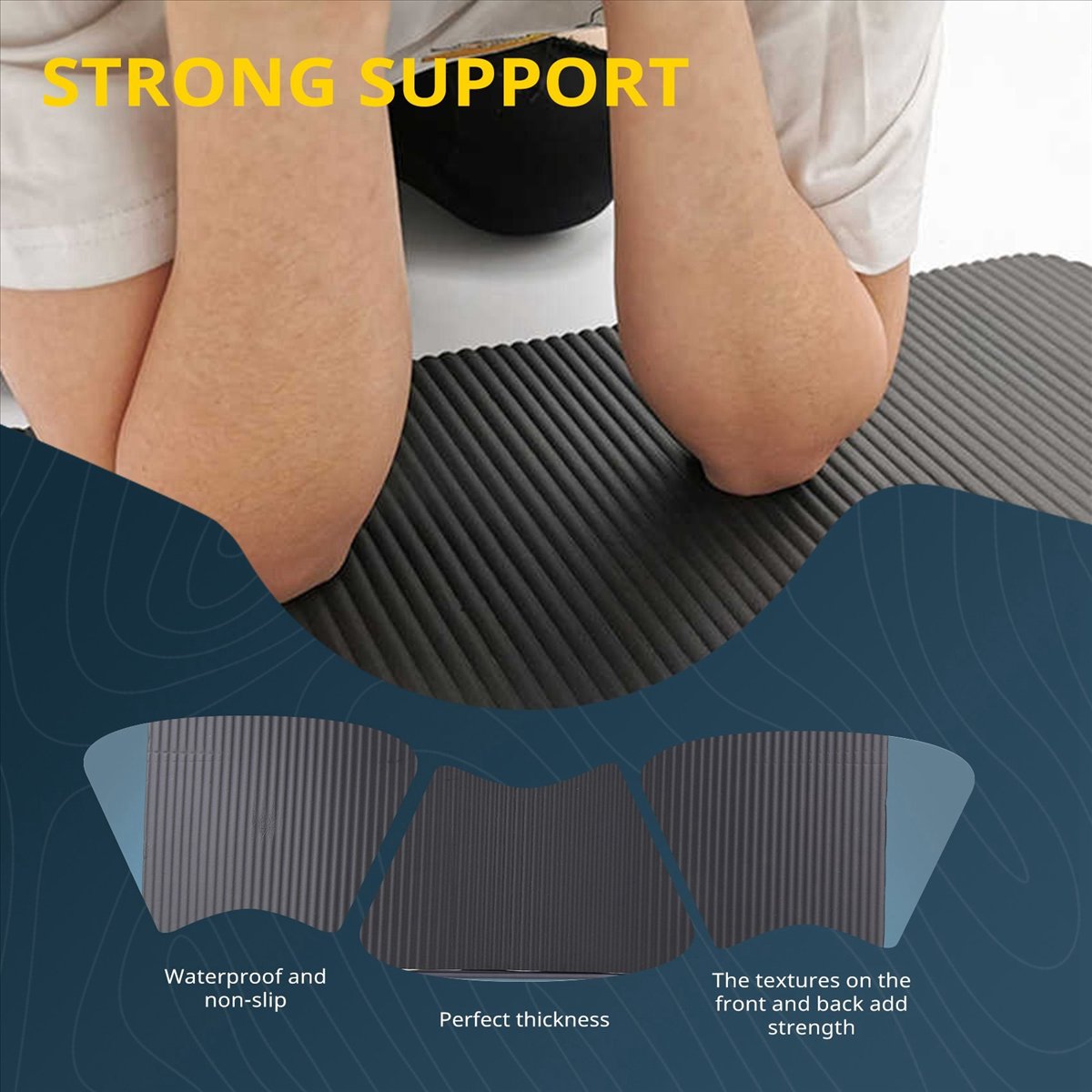 Doings 15 mm dicke Yoga-Matte, – Pilates Yoga Mat Thickness Bewertung und Preis