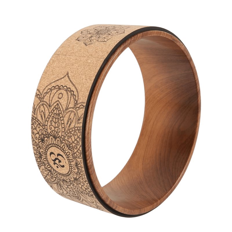 Kork-Yoga-Rad für Yoga-Posen u – Yoga Wheel Dharma Bewertung und Preis