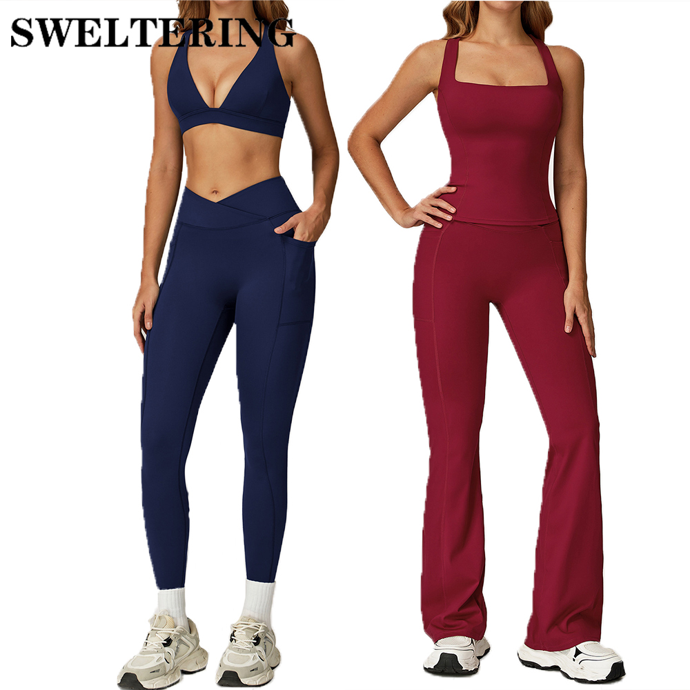 2-teiliges Fitness-Set, Yoga-P – Pilates Yoga Legging Bewertung und Preis