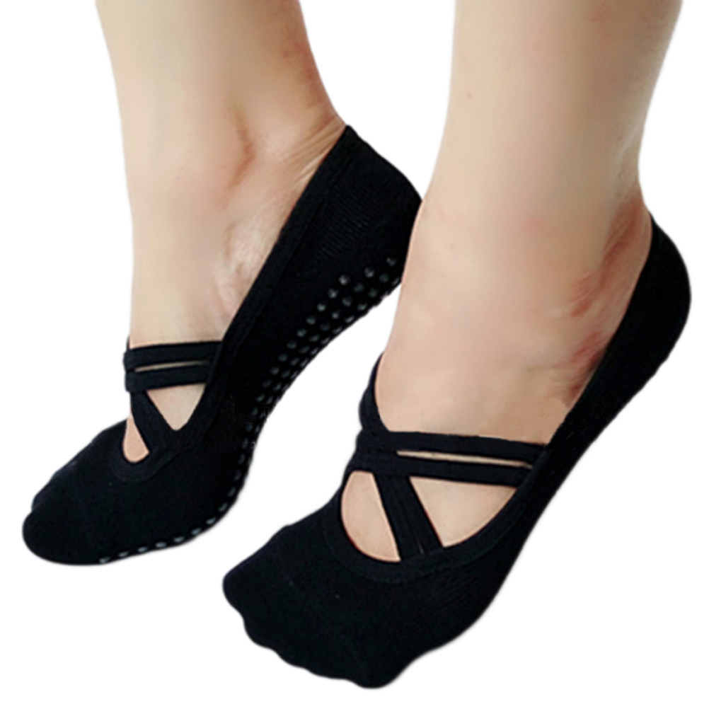 Yoga-Socken für Damen, Schwarz – Pilates Yoga And Barre Bewertung und Preis