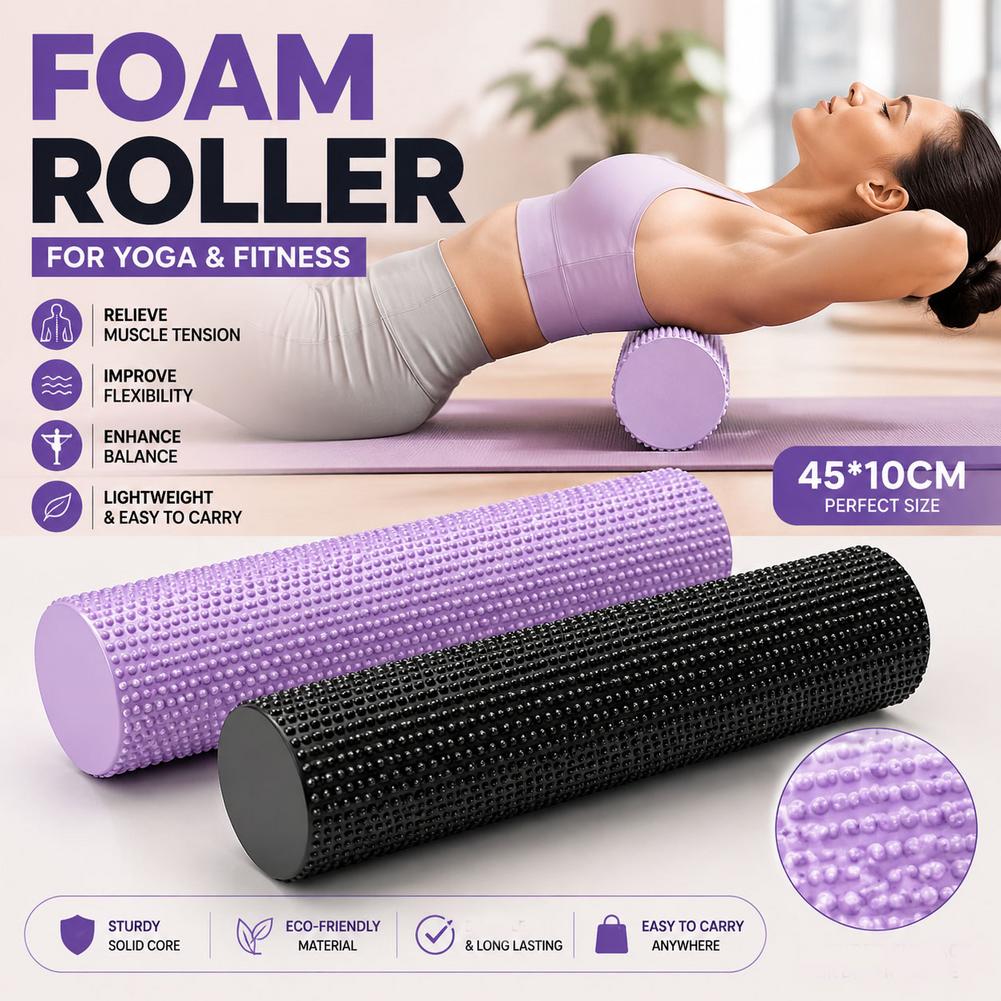 Yoga-Schaumstoffrolle EVA Hoch – Pilates Yoga Equipment Bewertung und Preis
