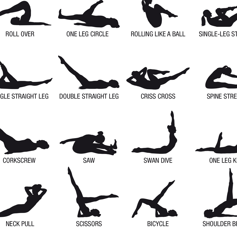 Rahmenloses Pilates-Workout-Di – Pilates Yoga Fitness Bewertung und Preis