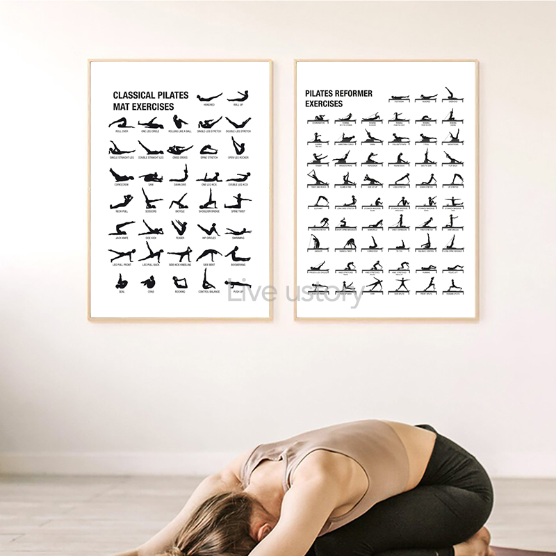 Rahmenloses Pilates-Workout-Di – Pilates Yoga Fitness Bewertung und Preis