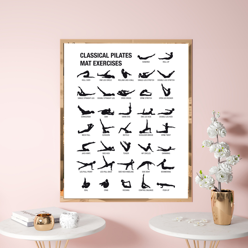 Rahmenloses Pilates-Workout-Di – Pilates Yoga Fitness Bewertung und Preis