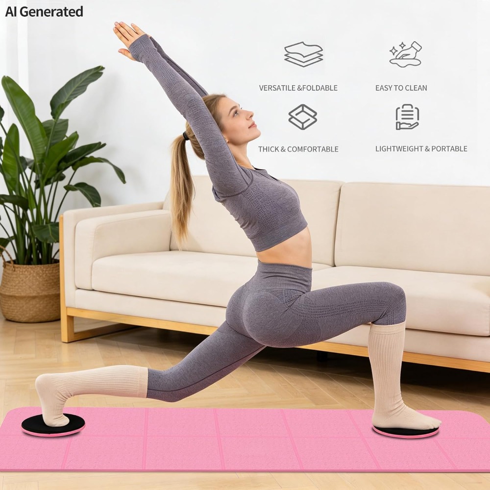 Faltbare Yogamatte mit Widerst – Pilates Yoga Mat Thickness Bewertung und Preis