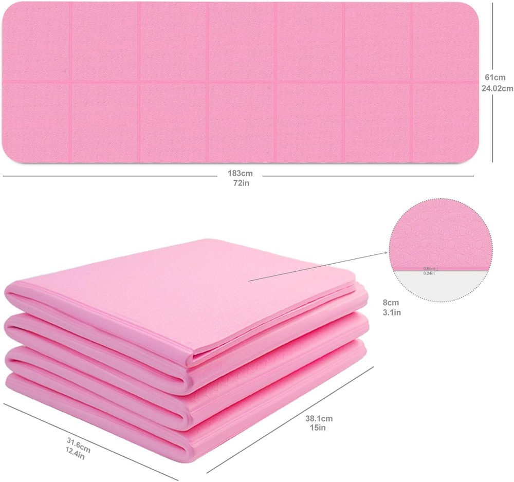 Faltbare Yogamatte mit Widerst – Pilates Yoga Mat Thickness Bewertung und Preis