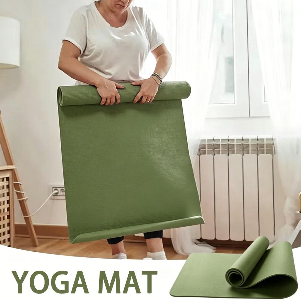 1/2 Stück dicke Yogamatte, rut – Pilates Yoga Mat Thickness Bewertung und Preis