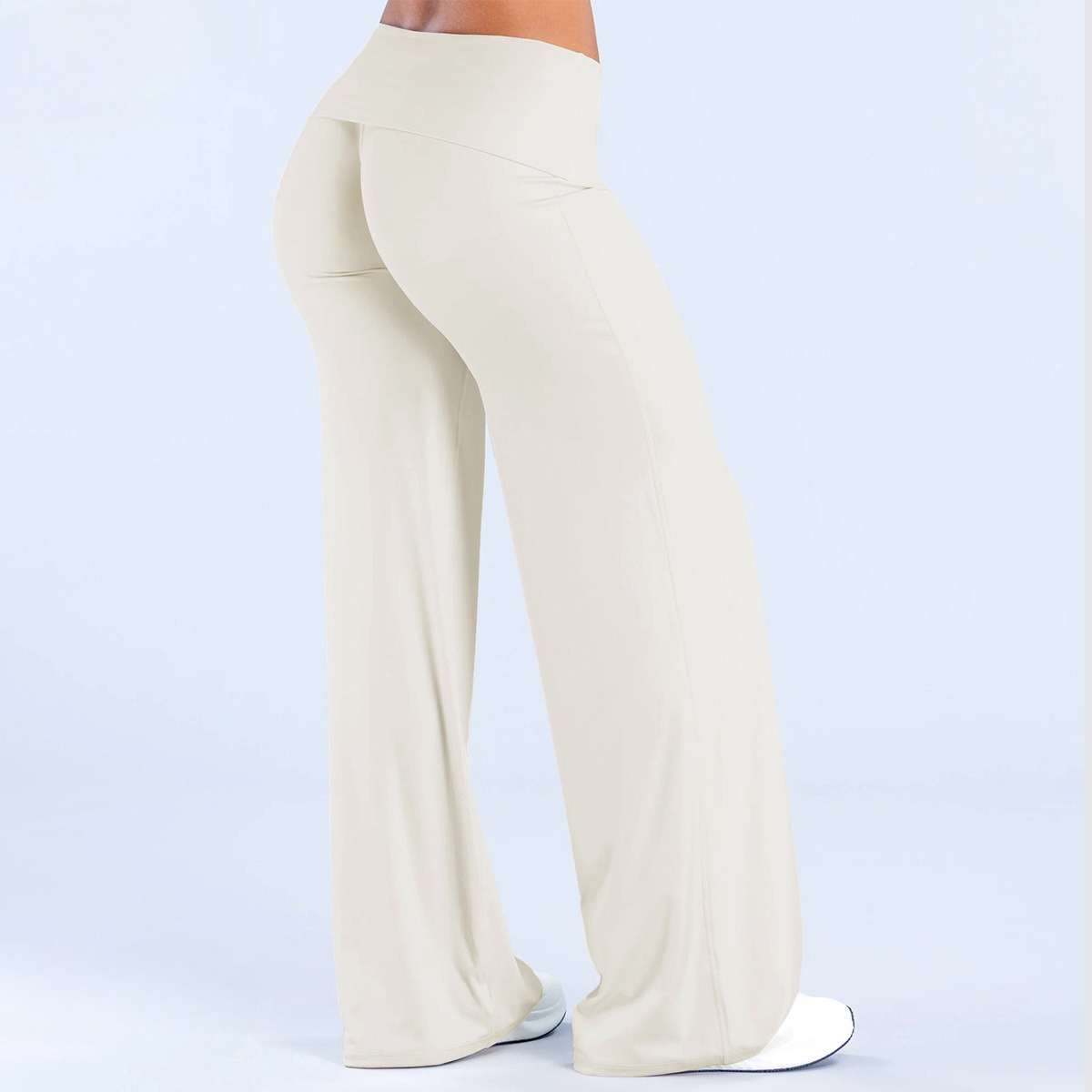 Damen Yoga-Hose mit Faltbund u – Pilates Yoga Legging Bewertung und Preis