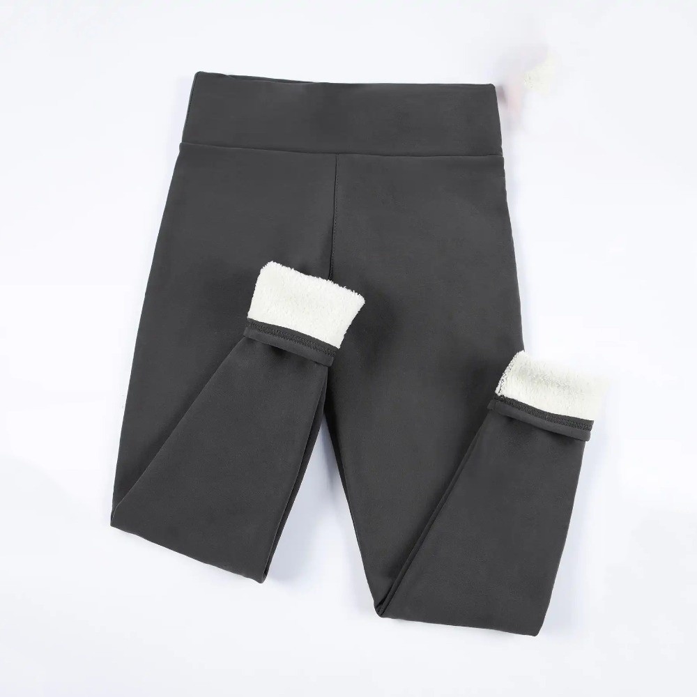 Modische Hochtaillierte Fleece – Pilates Yoga Legging Bewertung und Preis